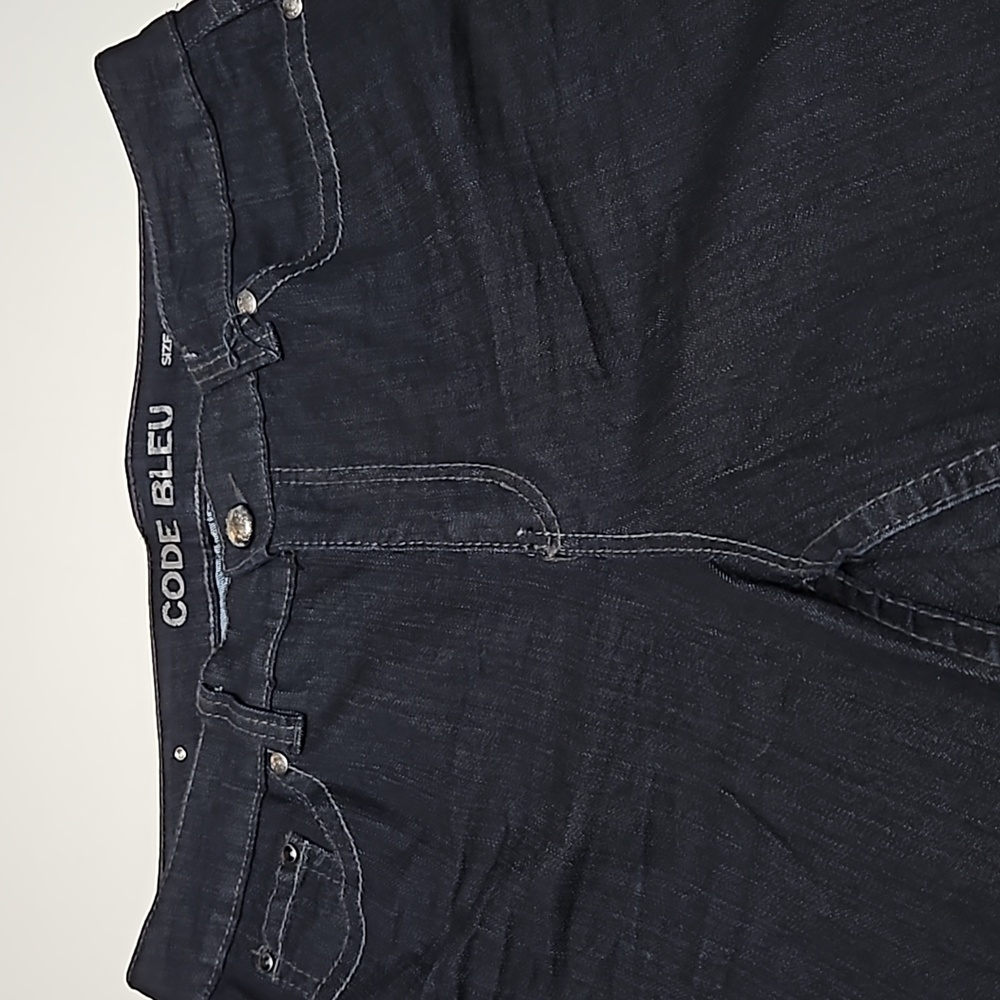 Code Bleu Size Missy 14/31 Reg. Annette Bootcut Denim Jeans #W-534 - Picture 4 of 11